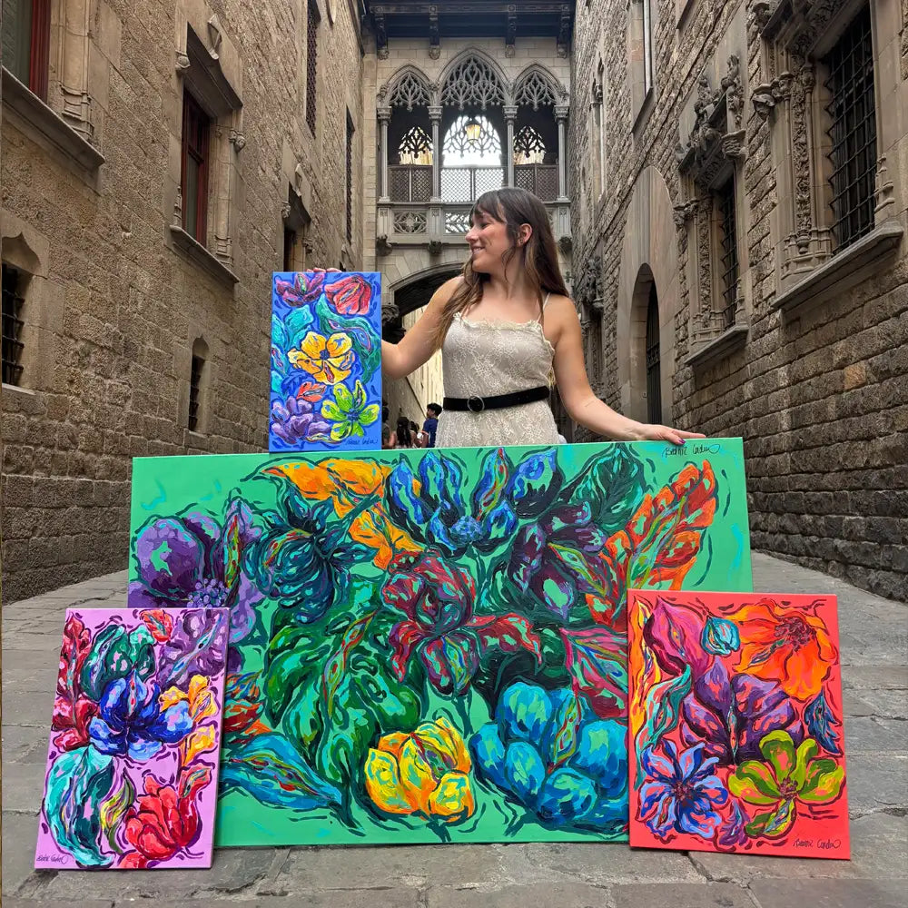Cuadros "El arte de florecer"