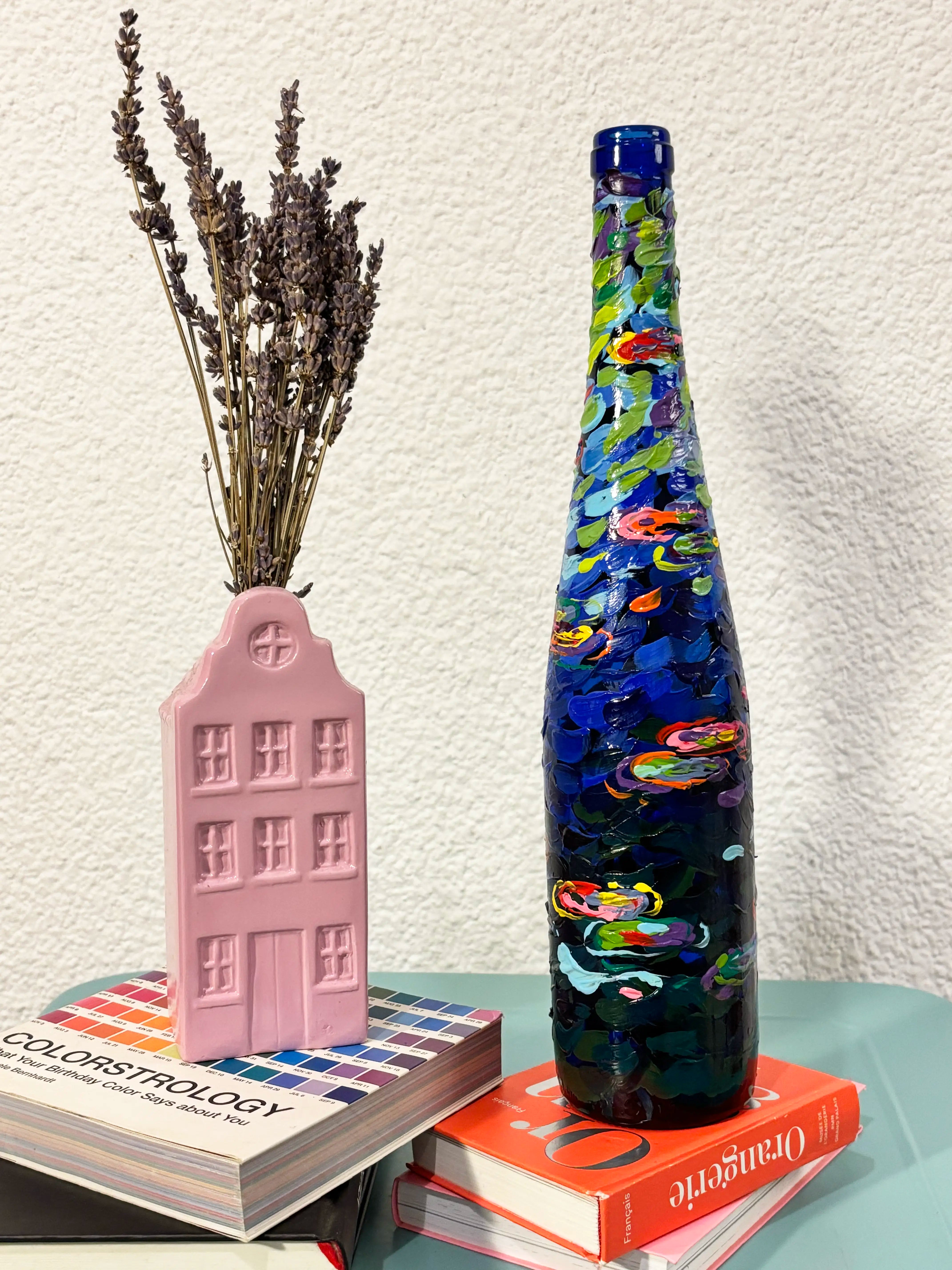 Botella "Azul Monet"