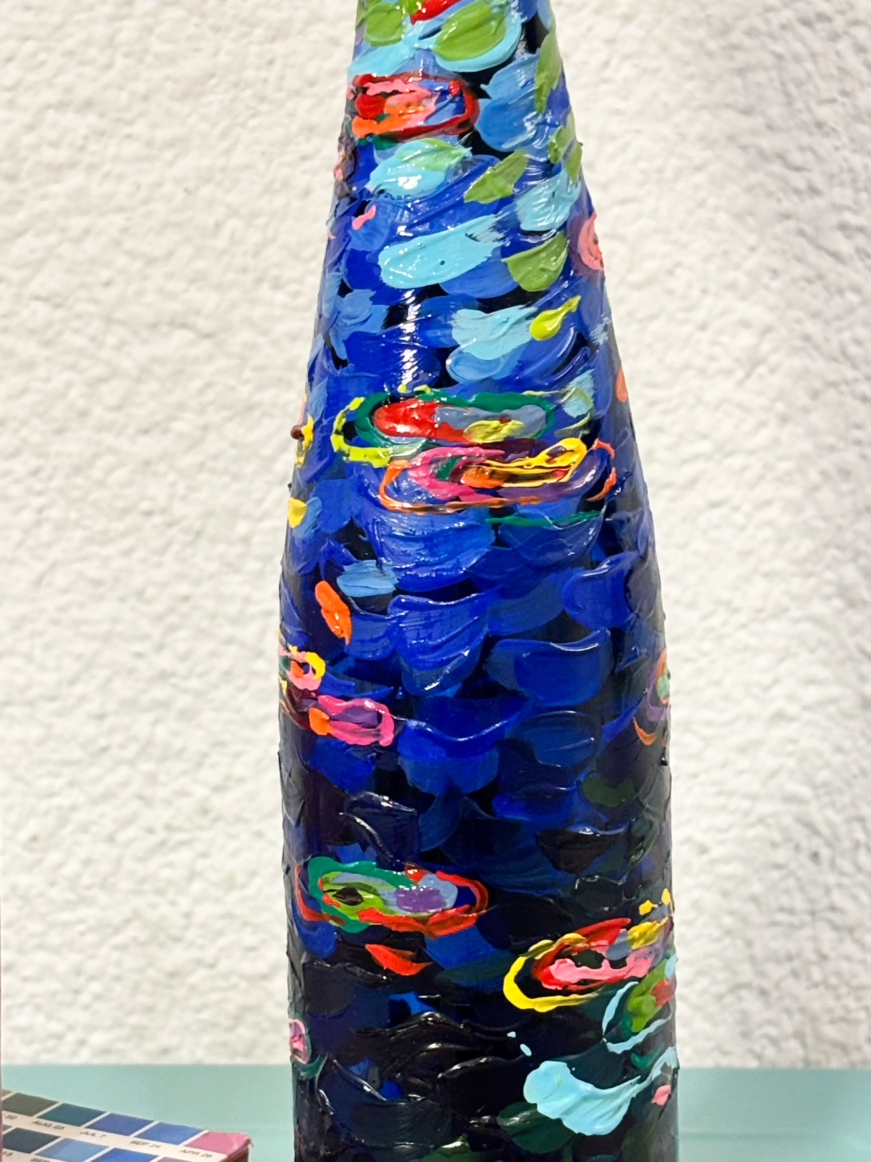 Botella "Azul Monet"