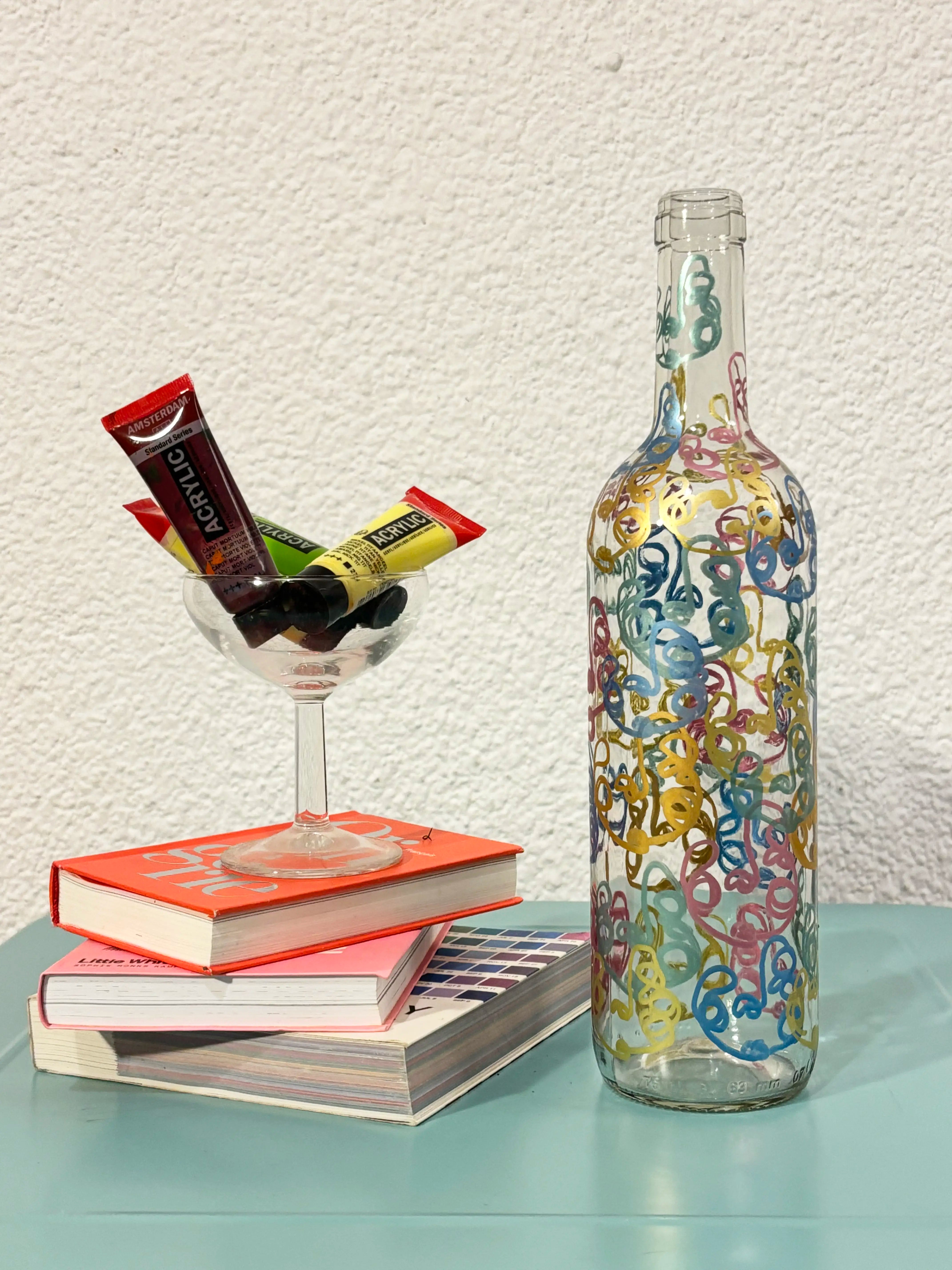 Botella "Metalizada"