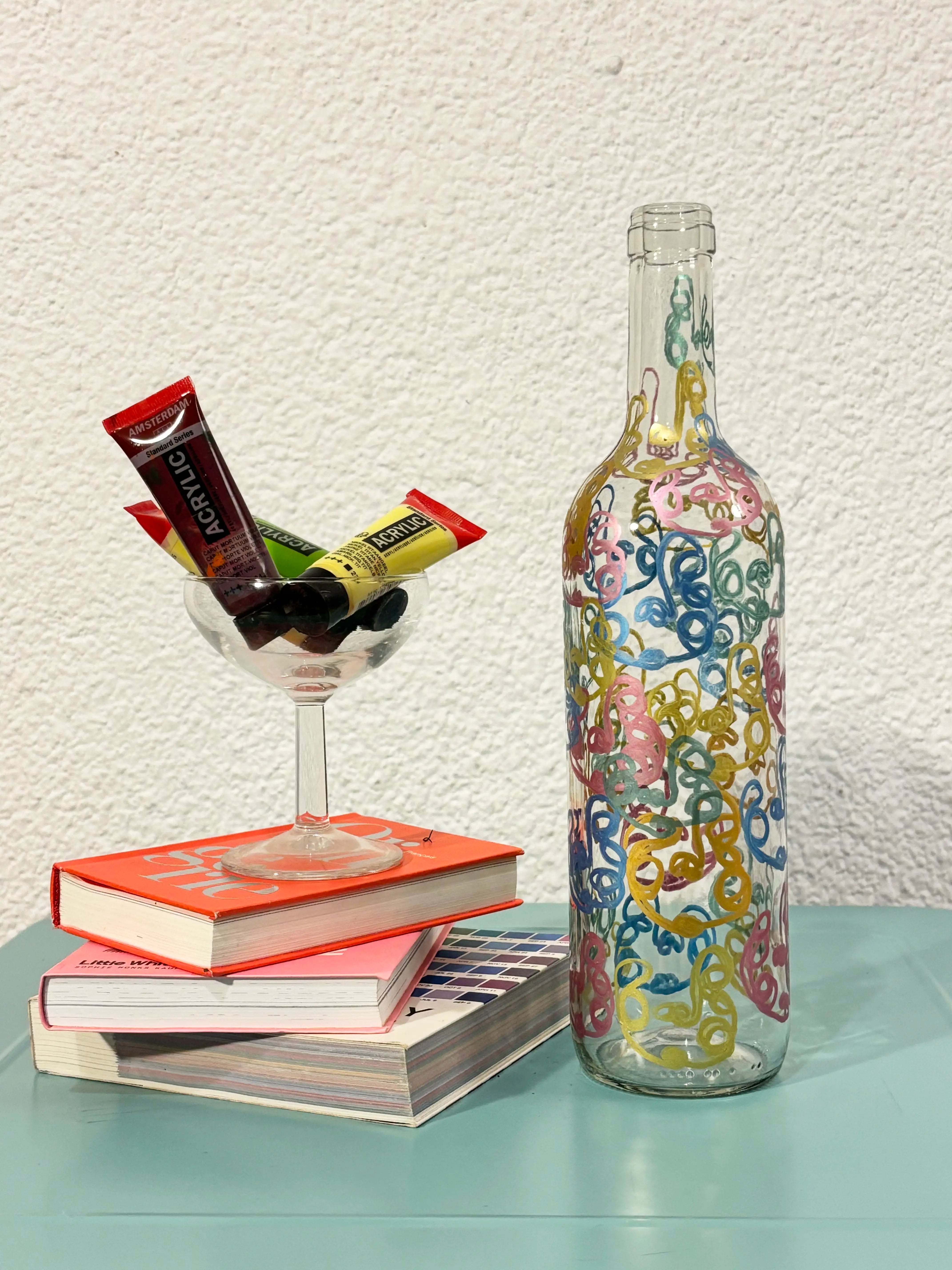 Botella "Metalizada"