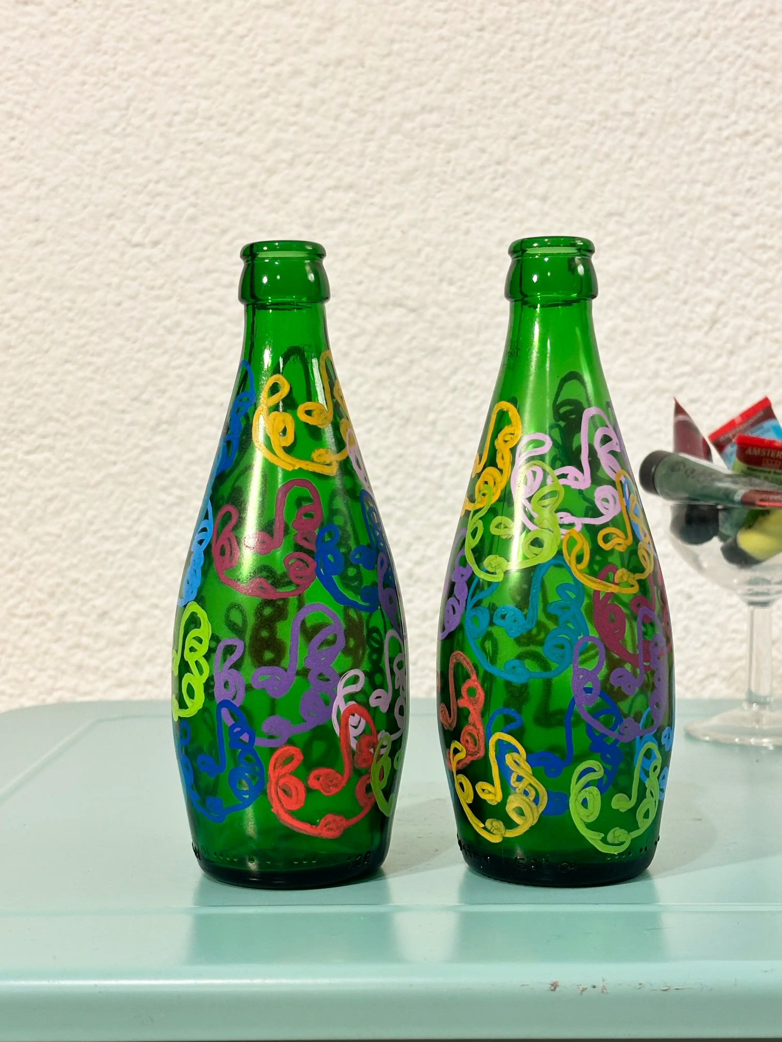 Botellas "Mini verde"